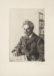 अगस्त स्ट्रिंडबर्ग, 1910 द्वारा अलग है लियोनार्ड ज़ोर्न