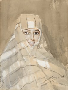 बेडौइन गर्ल, 1886 द्वारा अलग है लियोनार्ड ज़ोर्न