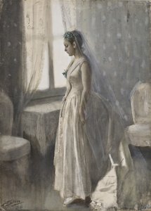द ब्राइड, 1886 द्वारा अलग है लियोनार्ड ज़ोर्न