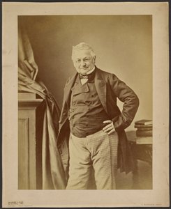 एडोल्फ थियर्स का पोर्ट्रेट 1797-1877, सीए 1860। द्वारा आंद्रे एडोल्फ यूजीन डिसडेरी