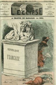 रबागास के बारे में, विक्टोरियन सरदौ (1831-1908) द्वारा क्रांतिकारी भावना और "रबागस" और "द कैरट किंग" के साथ रहने वालों पर दो टुकड़ों का विकास। गिल द्वारा "" L'Eclipse" में कवर, फरवरी 18 द्वारा एंड्रयू गिल