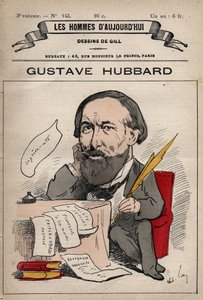 निकोलस गुस्ताव हबर्ड (1828-1888) का कार्टून 'लेस होम्स डी'टुडे' से अंग्रेजी राजनीतिक अर्थशास्त्री सी। 1779 - 1880 आंद्रे गिल द्वारा (1840-85) द्वारा एंड्रयू गिल