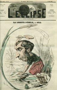 एमिल ओलिवियर (1825-1913), फ्रांसीसी राजनीतिज्ञ। गिल द्वारा "" L'Eclipse" में कवर, 14 मार्च द्वारा एंड्रयू गिल
