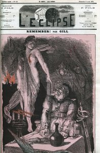 याद रखें, ""याद रखें", गणतंत्र प्रशिया से बात कर रहा है। गिल द्वारा "" L'Eclipse" में कवर, अगस्त 6 द्वारा एंड्रयू गिल
