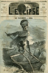 लावक, मौत का प्रतिनिधित्व। गिल द्वारा "" L'Eclipse" में कवर, 29 नवंबर द्वारा एंड्रयू गिल