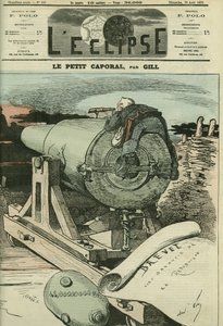 द लिटिल कॉरपोरल, एडोल्फ थियर्स (1797-1877), फ्रांसीसी इतिहासकार और राजनेता। गिल द्वारा "" L'Eclipse" में कवर, अगस्त २६ द्वारा एंड्रयू गिल
