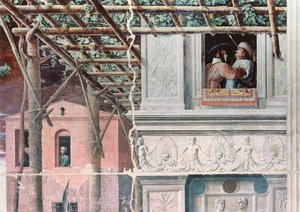 सेंट क्रिस्टोफर की शहादत, c.1450-56 (फ्रेस्को) द्वारा एंड्रिया मेंटेग्ना
