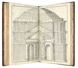 पैंथियन के दो दृश्य, 1570