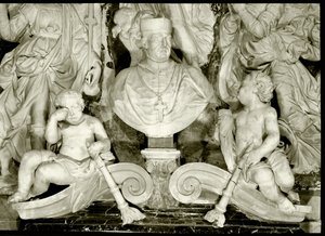 कार्डिनल फोर्टगुएरी (संगमरमर) के अंतिम संस्कार स्मारक का विवरण (434103 का विवरण) द्वारा एंड्रिया डेल वेरोकियो