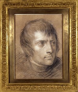 नेपोलियन बोनापार्ट (1769-1821), पहला कौंसल, 1803 में (ड्राइंग)