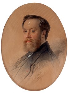 बड़प्पन वीवाई तुलिनोव के मार्शल का चित्र, 1868। द्वारा आंद्रेई बेलोली