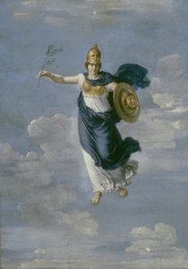 स्वर्ग में मिनर्वा, 1820 द्वारा आंद्रेई इवानोविच इवानोविच