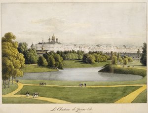 1821-1822 के सार्सोकेय सेलो में कैथरीन पैलेस