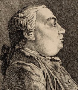 संगीतकार निकोलो जोमेली का चित्रांकन 1714-1774।