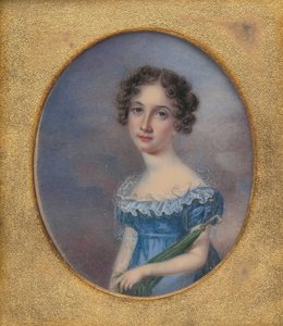 Sarah Ann Beck, ca. 1818.  द्वारा अन्ना क्लेपोल मोल