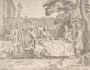 विशिष्ट भोजन, ca.1725-1765।