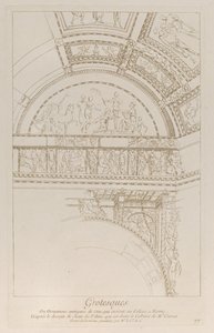 Grotesques: रोम में कोलोसियम को सजाने वाली प्लास्टर राहत का विवरण, ca. 1729.