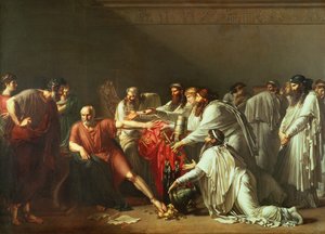 हिप्पोक्रेट्स (c.460-c.377 ई.पू.) Artaxerxes I (d.425%) के उपहार से इनकार करना