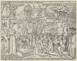 ड्यूक ऑफ अल्वा का सिंहासन, 1569 द्वारा गुमनाम