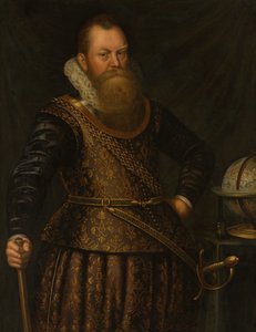 फ्रेडरिक हाउटमैन का पोर्ट्रेट (1571-1627) द्वारा गुमनाम