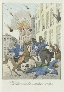 डच हस्तक्षेप पर कार्टून, 1831 डच हस्तक्षेप (वस्तु पर शीर्षक) द्वारा गुमनाम
