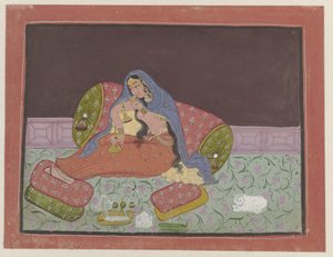 बैठी हुई महिला द्वारा गुमनाम