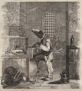 19वीं सदी में ब्रेस्ट बैगन में एक कार्यबल पियरे ज़ैकोन (1817-1895) (कोलोनिया पेनेल - दंड कॉलोनी) द्वारा "उनके निर्माण से लेकर आज तक दोषियों का इतिहास" (1877) में उत्कीर्णन। निजि संग्रह। द्वारा अनाम अनाम