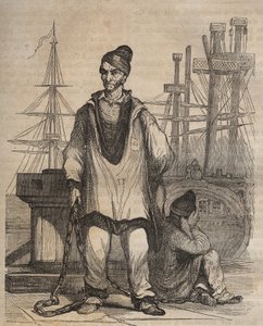 19वीं सदी में रोशफोर्ट बैगन में सदा के लिए दोषसिद्धि। पियरे ज़ैकोन (1817-1895) (कोलोनिया पेनेल - दंड कॉलोनी) द्वारा "उनके निर्माण से लेकर आज तक जेलों का इतिहास" (1877) में उत्कीर्णन द्वारा अनाम अनाम