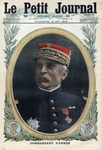 प्रथम विश्व युद्ध 1914-1918 (युद्ध 14-18)। जनरल लुई अर्नेस्ट डी मौदहुय (1857-1921) आर्मी कमांडर का पोर्ट्रेट। 14/05/1916 को "" ले पेटिट जर्नल "" में। निजि संग्रह द्वारा अनाम अनाम