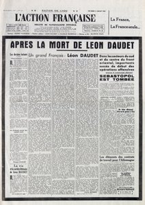 L'Action Francaise - अभिन्न राष्ट्रवाद का अंग - शुक्रवार, 3 जुलाई द्वारा अनाम अनाम