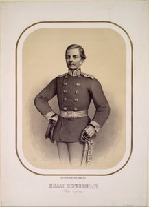 मिलान I (1854-1901), सर्बिया के राजा - बेनामी - सी। १८६९ - लिथोग्राफ - ४७x३४ - निजी संग्रह द्वारा अनाम अनाम