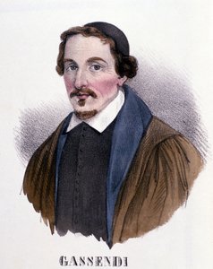 पियरे गैसेंडी (1592-1655), फ्रांसीसी दार्शनिक, खगोलशास्त्री, गणितज्ञ और भौतिक विज्ञानी। मिलानो। द्वारा अनाम अनाम