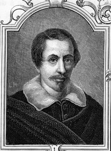 डेनियल क्रेस्पी (1598-1630) इतालवी चित्रकार का पोर्ट्रेट। आर्मंडौड द्वारा "" यूरोप की दीर्घाओं - इटली "" में 1859 की नक्काशी निजि संग्रह। द्वारा अनाम अनाम