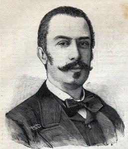 जियोवानी गियोलिट्टी का पोर्ट्रेट (1842-1928) इतालवी राजनेता, मंत्रिपरिषद के अध्यक्ष। "" ले पेट्रो पेरिसियन "" में उत्कीर्णन द्वारा अनाम अनाम
