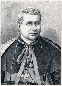 जियोवानी शिमोनी का पोर्ट्रेट (1816-1892), इतालवी कार्डिनल। लुई-यूजीन (लुई यूजीन) लौवेट द्वारा "द कैथोलिक मिशन्स इन द XIXth सेंचुरी" में उत्कीर्णन। निजि संग्रह। द्वारा अनाम अनाम