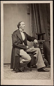 हंस क्रिश्चियन एंडरसन का पोर्ट्रेट (1805-1875), बेनामी। फोटोग्राफ, सीए १८६५। निजी संग्रह द्वारा अनाम अनाम