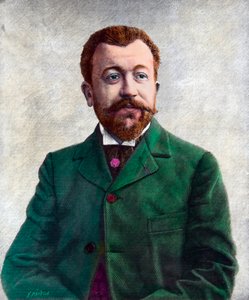 हेनरी लावेदन का पोर्ट्रेट (1859-1940) पत्रकार और नाटककार, प्रिवी कलेक्शन द्वारा अनाम अनाम