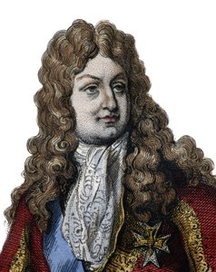 फिलिप II का पोर्ट्रेट, ड्यूक ऑफ ऑरलियन्स (1674-1723), फ्रांस के शाही परिवार के सदस्य और 1715 से 1723 तक किंगडम के रीजेंट। एडमंड मेनेचेट द्वारा "ले प्लुटार्क फ़्रैंकैस" से चित्रण द्वारा अनाम अनाम