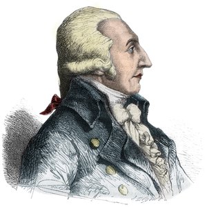 पियरे रोजर डुकोस (1747-1816) का पोर्ट्रेट, फ्रांसीसी राजनेता - अल्फोंस डी लैमार्टाइन (1790-1869) 1865-1866 द्वारा "हिस्टोइरे डेस गिरोंडिन्स" में उत्कीर्णन - निजी संग्रह द्वारा अनाम अनाम