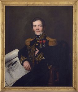 एडमिरल ऐनी चेरेटियन लुई डी हेल (1783-1864), बेनामी का पोर्ट्रेट। कैनवास पर तेल, सी. 1832. निजी संग्रह द्वारा अनाम अनाम