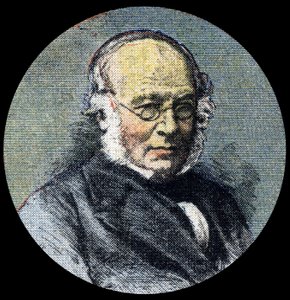 डाक इतिहास: 1839 के डाक सुधार के मूल में सर रॉलैंड हिल (1795-1879) का पोर्ट्रेट। 15/04/1920 से "" ले पेटिट जर्नल "" का विवरण। निजि संग्रह द्वारा अनाम अनाम