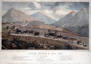 सेंट हेलेना, 9 मई 1821 - बेनामी - 1839 - रंग लिथोग्राफ - 59,9x84 - निजी संग्रह द्वारा अनाम अनाम