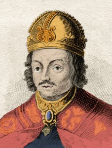 कैस्टिले के राजा अल्फोंसो एक्स द वाइज (अल्फोंसो एक्स एल सबियो) (1221-1284) 19 वीं शताब्दी की नक्काशी। मिलानी द्वारा अनाम अनाम