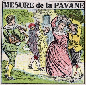 ध्वनियों की कला: पवन (नृत्य) को मापना। 1925 से बेनामी चित्रण। निजी संग्रह। द्वारा अनाम अनाम