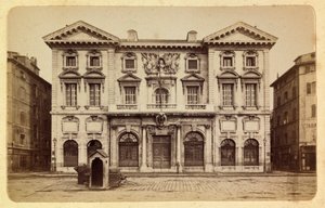 1885 -1890 के आसपास मार्सिले और उसके आसपास का शहर: टाउन हॉल, निजी संग्रह द्वारा अनाम अनाम