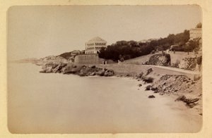मार्सिले और उसके आसपास का शहर 1885 -1890 के आसपास: ला रूट डे ला कॉर्निश, निजी संग्रह द्वारा अनाम अनाम