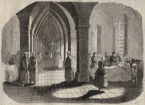 19वीं सदी में Bagne de Rochefort का अस्पताल। पियरे ज़ैकोन (1817-1895) (कोलोनिया पेनेल - दंड कॉलोनी) द्वारा "उनके निर्माण से लेकर आज तक दोषियों का इतिहास" (1877) में उत्कीर्णन। निजि संग्रह। द्वारा अनाम अनाम