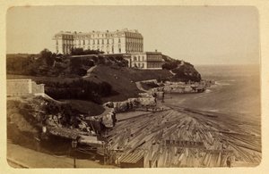 1885 -1890 के आसपास मार्सिले और उसके आसपास का शहर: ले चेटो डु फारो, निजी संग्रह द्वारा अनाम अनाम