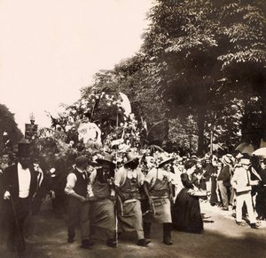 1900 का सार्वभौमिक प्रदर्शनी - पेरिस में प्रदर्शनी यूनिवर्सल डे 1900: बागवानी का भ्रूण - निजी संग्रह द्वारा अनाम अनाम
