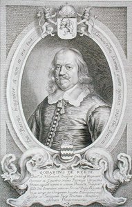 गोडार्ट वैन रीड (1588-1648) 'पोर्ट्रेट्स डेस होम्स इलस्ट्रेस' से, कॉर्नेलिस गाले द्वारा उकेरा गया, 1706 में प्रकाशित (उत्कीर्णन) द्वारा एंसलमस वैन (बाद में) हुल्ले